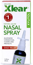 Xlear Natural Saline Nasal Spray Fast Relief 1.5 Oz