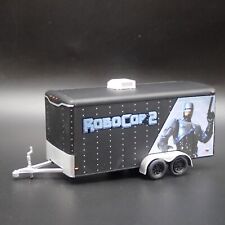 Robocop 2 Enclosed Car Toy Hauler Trailer Opening Door 164 Scale Diorama Model