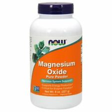 Magnesium Oxide Powder 8 Oz By Now Foods