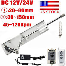 12v 24v Reciprocating Motor Cycling Electric Linear Motion Actuator 150mm Stroke