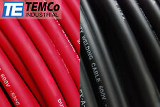 Welding Cable 10 100 50black 50red Ft Battery Usa New Gauge Copper Awg Solar
