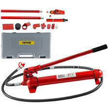 Vevor 12 Ton Porta Power Hydraulic Jack Air Pump Lift Ram Body Frame Repair Kits