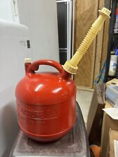 Vintage Eagle 2.5 Gallon Vented Empty Fuel Gas Can W Spout Model Pg-3 Usa Nice