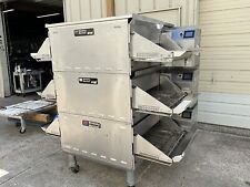 2019 Middleby Marshall Ps638g Gas Conveyor Pizza Oven Triple Stack Oven B