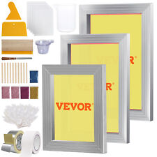 Vevor Screen Printing Kit Silk Screen Printing Frames 6x108x1210x14 110 Mesh