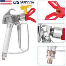 3600 Psi Airless Paint Spray Gun W 517 Tip Nozzle Guard For Wagner Sprayers Us