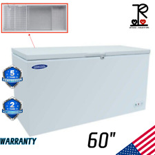 60 16 Cu.ft Commercial Freezer Chest Freezer Undercounter Bulk Frozen Storage