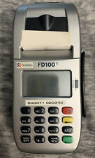 First Data Fd100 Ti Credit Card Machine - Works Fine