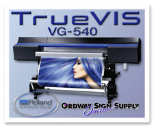 Roland Truevis Vg-540 54 Printercutter - See Video Demo