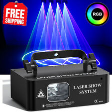 Dmx Rgb Led 500mw Laser Beam Scanner Projector Dj Disco Show Stage Laser Light