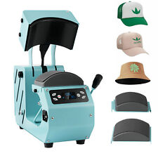 2 In 1 Clamshell Heat Press Machine Hat Cap Transfer Sublimation Printing