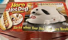 Hero Electric Hot Dog Steamer Maker Cooker Barks When Done Cute Fun