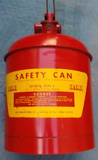 Vintage Eagle Safety Gas Can 5 Gallon Ui-50 S Type 1 Metal Whandle