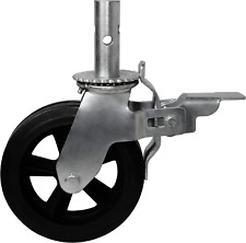 8 Inch Scaffolding Wheels Scaffold Caster With Dual Locking Brakes Heavy...