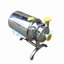 220v Stainless Steel Sanitary Pump Beverage Milk Delivery Pump 1th 0.37kw New 