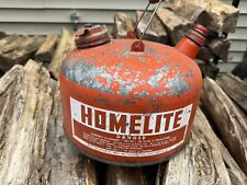 Vintage Homelite Chainsaw 2 12 Gallon Gas Can