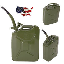 Fuel Can 5 Gallon 20l Gasoline Gas Fuel Tank Military Emergency Backup Green