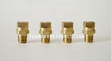 Carpet Cleaning Wand Replacement Brass 18 V-jets 8001 Vee Jets 4 Count
