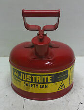 Justrite 7110100 Type 1 Red 1 Gallon Safety Can New Old Stock