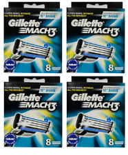 Gillette Mach3 Refill Cartridge Razor Blades For Mach 3 32 Count