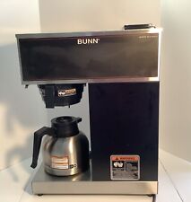 Bunn Commercial Coffee Maker Vpr Black Tc W Stainless Steel Decanters 2j