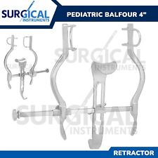 Pediatric Balfour Retractor 4 Spread Surgical Medical Instruments German Grade