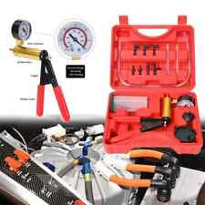 Car Hand Held Vacuum Pressure Pump Tester Kit Brake Fluid Bleeder Car Auto Tools