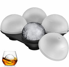 2.5 Ice Balls Maker Round Sphere Tray Mold Cube Whiskey Ball Cocktails Silicone