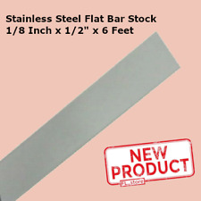 Stainless Steel Flat Bar Stock 18 Inch X 12 X 6 Feet Rectangular 304 Mill New