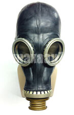 Vintage Soviet Black Gas Mask Gp-5 Gas Mask Gp5 Black Size 0 Xs Gasmask Gp5