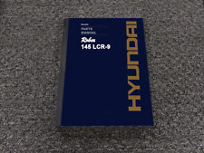Hyundai Excavator Robex 145 Lcr-9 Parts Catalog Manual