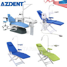 Computer Controlled Dental Chair Dc Motor Unit Portable Dental Chair Pu Leather