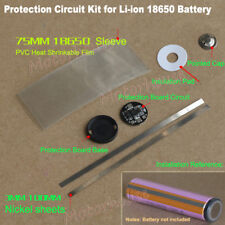 5a 3.7v Li-ion 18650 Lithium Battery Protection Circuit Round Pcb Board Kit Diy