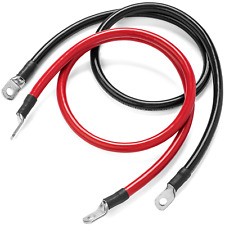Spartan Power 4 Awg Battery Cables - Made In The Usa Terminated 516 Or 38