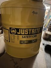Justrite 7250230 Type Ii Safety Can 5 Gal Capacity For Use With Diesel