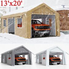 13x20 Carport Canopy Carport Shelter Garage Heavy Duty Outdoor Party Shed Tent