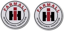 2x Ih International Farmall Harvester Decal Sticker 3m Us Made Truck Car Tractor