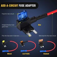 Standard Mini Micro2 Aps Att Tap Blade Holder Car Add-a-circuit Fuse Adapter12v