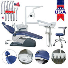 Usa Dental Unit Chair Hard Leather Computer Controlled Dc Motorstool Tj2688-a1