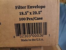1 Box Of 100 - Genuine Pitco Filterenvelope 20.5 X 18.5 Ctr Hole A6667101