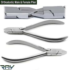 Orthodontic Male Female Torquing Pliers Dental Torque Bending Arch Wire Plier