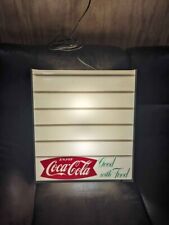 Coca Cola Fishtail Good With Food Menu Sign Board Light Up