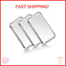Medical Tray Stainless Steel 3 Pack Dental Lab Instruments Surgical Metal Tra