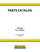 New Holland Br7050 Round Baler Parts Catalog Pdfusb - 84554358