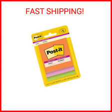 Post-it Super Sticky Notes 3x3 In 3 Pads 2x The Sticking Power Bright Colors