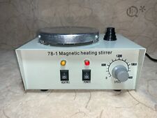 78-1 Magnetic Stirrer Machine Heating Mixer Hot Plate Works