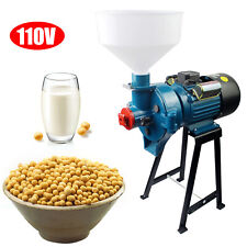 2200w Electric Grinder Mill Grain Corn Wheat Feedflour Wet Dry Cereal Machine