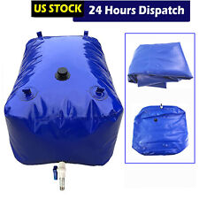 Water Storage Container Bag Bladder Collapsible Tank 105gal 400l With Valve Rv