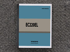 Volvo Excavator Ec220el Parts Catalog Manual