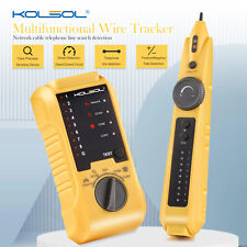 Network Rj11 Rj45 Line Finder Cable Tracker Tester Toner Electric Wire Tracer
